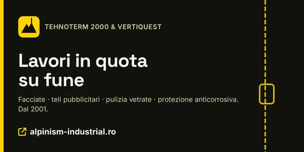 Alpinism Industrial – lavori in quota su fune
